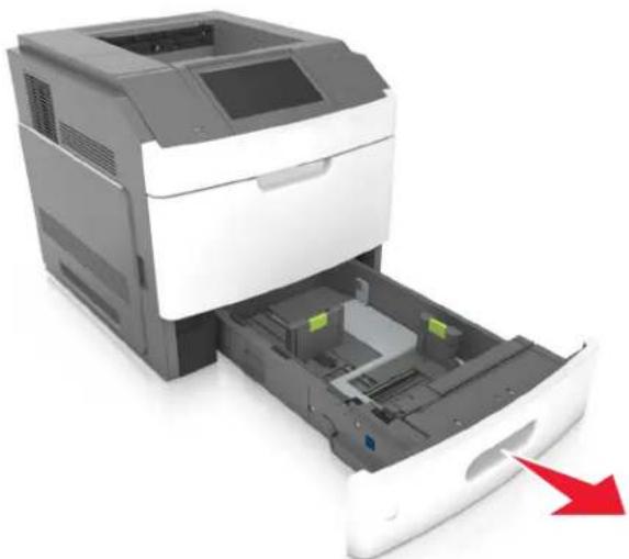 LEXMARK M5163 - Remarques : - 1