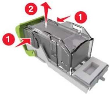 LEXMARK M5163 - Remplacement d'une cartouche d'agrafes - 4