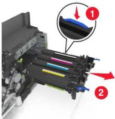 LEXMARK CS317 - Remplacement d'une unité de développement - 8