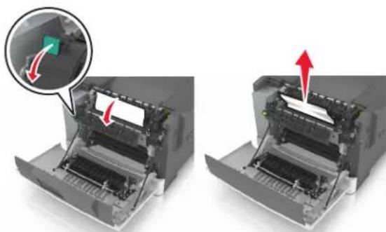 LEXMARK CS317 - Bourrage papier derrière la porte avant - 3