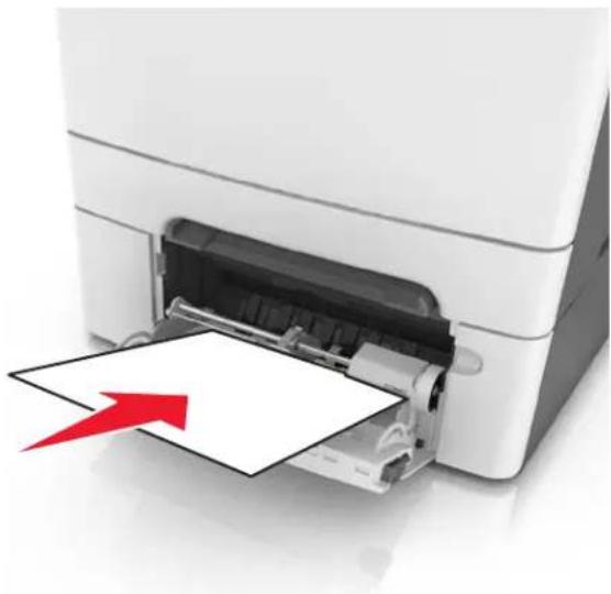 LEXMARK CS317 - Bourrage papier dans le chargeur multifonction - 2