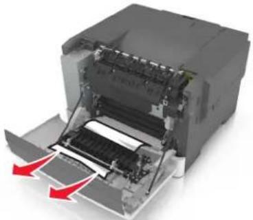 LEXMARK CS317 - Bourrage papier dans l'unité d'impression recto verso - 2