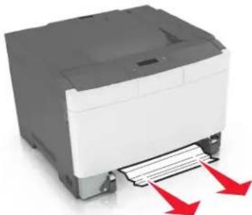 LEXMARK CS317 - Bourrage papier dans le chargeur manuel - 2