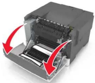 LEXMARK CS317 - Bourrage papier dans l'unité d'impression recto verso - 1