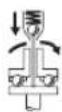 BOSCH ANGLE EXACT 12V12400 Professional - 전원 스위치 작동 - 1
