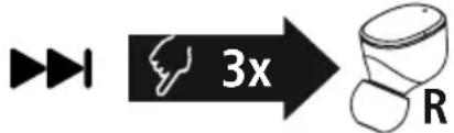 3x R