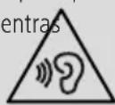 HAMA MyVoice700 - Advertencia - Volumen alto - 2
