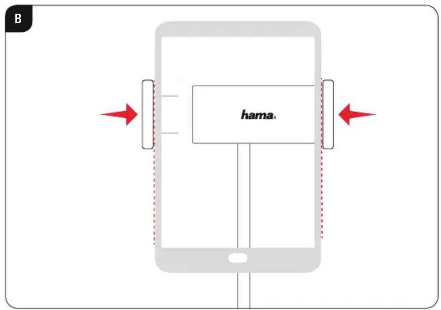 HAMA 00210538 - UniversalSmartphone-/Tablet-Halter - 3