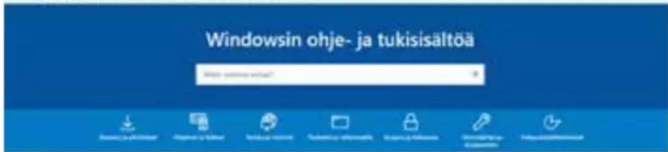 THOMSON NEO 17 - Windowsin ohje- ja tukisisaltoa - 1