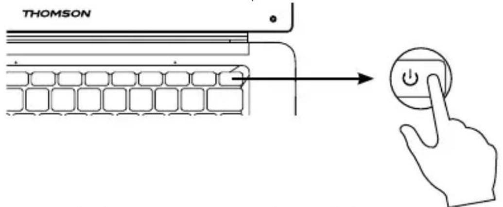 THOMSON NEO 17 - Encender y apagar el dispositivo - 1