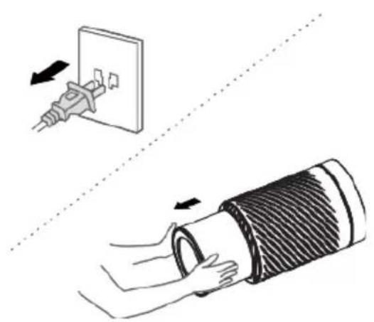 Fuave Comfort Air - Nettoyage du filtré HEPA - 1