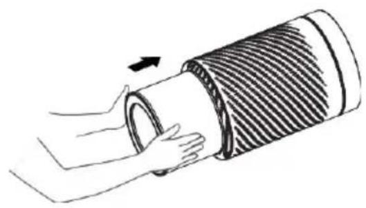 Fuave Comfort Air - Cleaning of the HEPA-filter - 3