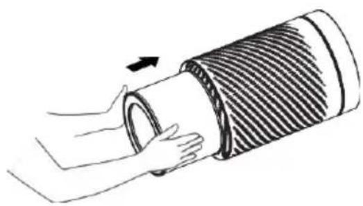 Fuave Comfort Air - De HEPA-filter reinigen - 3