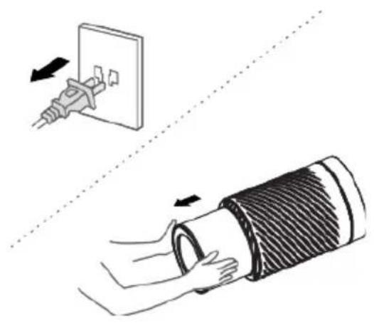 Fuave Comfort Air - Cleaning of the HEPA-filter - 1