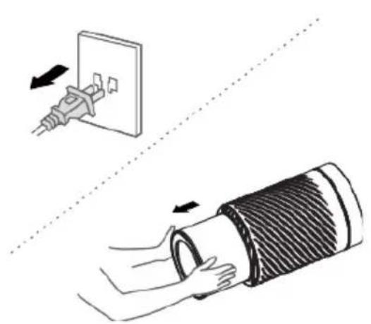 Fuave Comfort Air - De HEPA-filter reinigen - 1