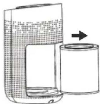 Fuave Pure Air - Remove filter package - 4