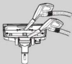 LG VK7320NHAB - ② Hard floor nozzle (depend on model) - 1