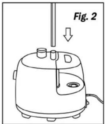 Sogo PLASS6335 - Assembling and mounting the Telescopic Pole. (SEE FIG.1) - 2