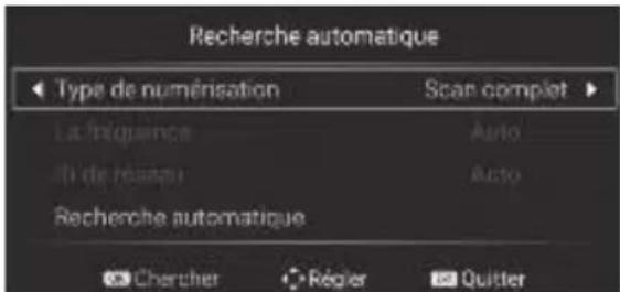 Sogo TVSS4901 - Réglage des Chânes - 5