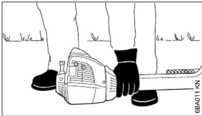 STIHL FS 260 - Anwerfen - 1