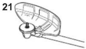 STIHL FS 260 - Combinaisons autorisées d'outil de coupe, de capot protecteur, de butée et de harnais - 15