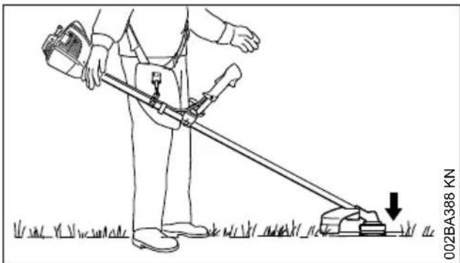STIHL FS 260 - Bilanciamento dell'appa-recchiatura - 1