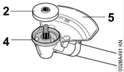 STIHL FS 260 - Schutzring wechseln - 2