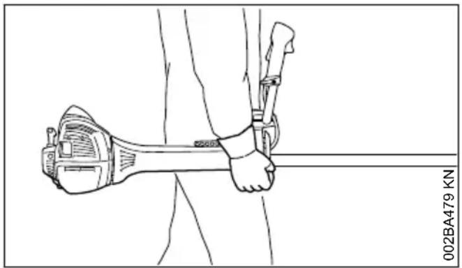 STIHL FS 260 - Trasporto dell'apparecchiatura a motore - 1