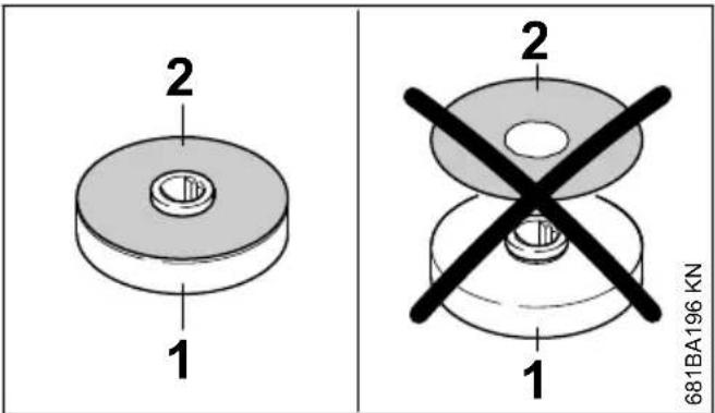 STIHL FS 260 - Contrôle du disque de pression - 1