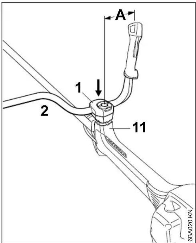 STIHL FS 260 - Comporre il supporto impugnatura - 2
