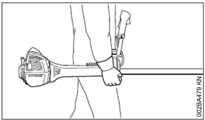 STIHL FS 260 - Motorgerät transportieren - 1