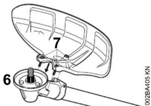 STIHL FS 260 - Montaggio del riparo - 1