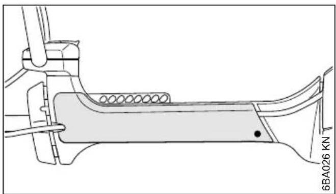 STIHL FS 260 - Verschleißschutz am AV-Gehäuse FS 360 - 1