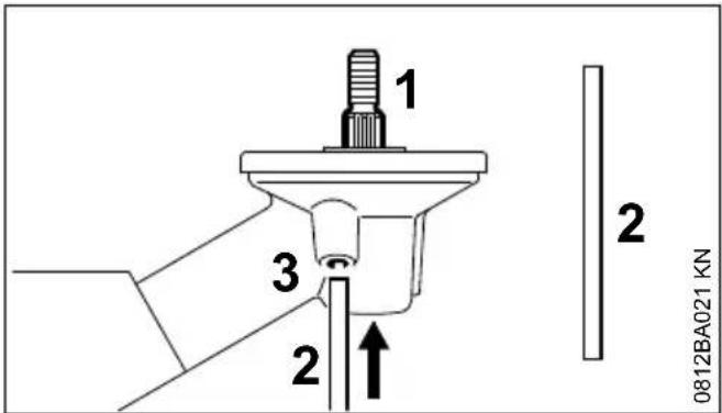 STIHL FS 260 - Welle blockieren - 1