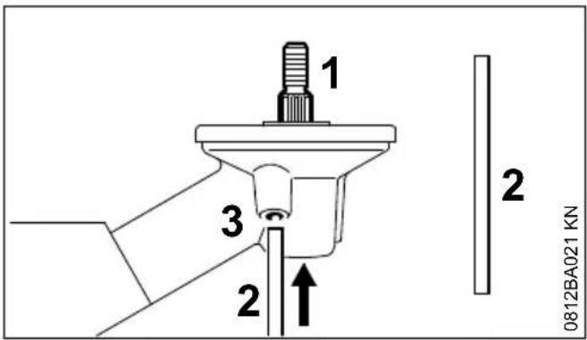 STIHL FS 260 - Bloccaggio dell'albero - 1