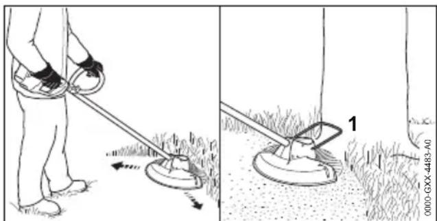STIHL FSA 60 R - Mowing - 1