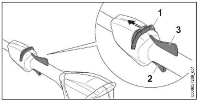 STIHL FSA 86 R - Motorsense einschalten - 1
