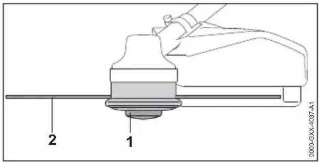 STIHL FSA 86 R - Ajustage des fils de coupe sur les têtes fauchues AutoCut - 1