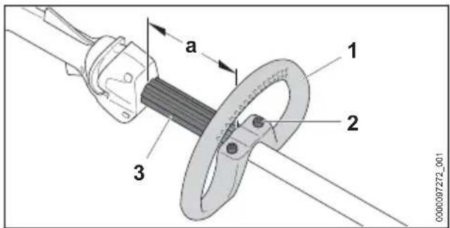 STIHL FSA 86 R - Rundumgriff ausrichten und einstellen - 1