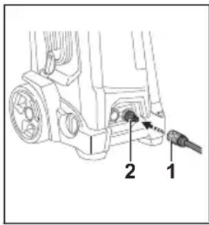 STIHL RE 170 Plus - Branchement du filtré à eau - 2