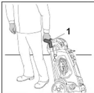 STIHL RE 170 Plus - Hopedrukreiniger vervoeren - 1