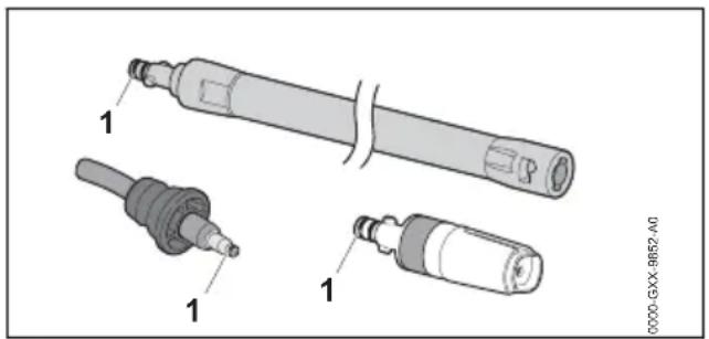 STIHL RE 170 Plus - Afdichtingen invetten - 1