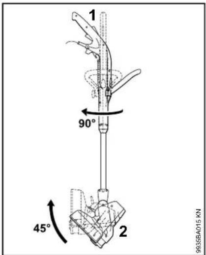 STIHL FSE 52 - Position de transport - 3