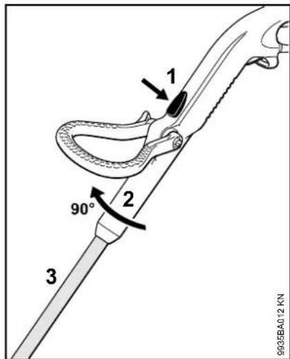 STIHL FSE 52 - Θέση μεταφοράς - 1