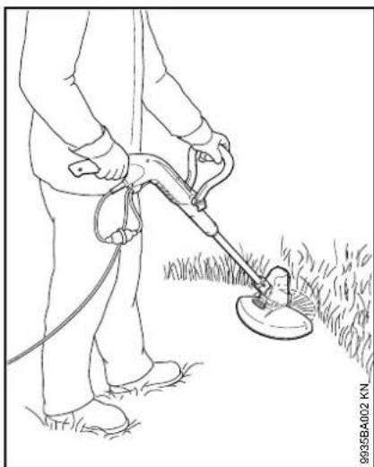 STIHL FSE 52 - Klippning - 1