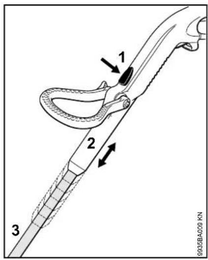 STIHL FSE 52 - Suojuksen asentaminen - 5