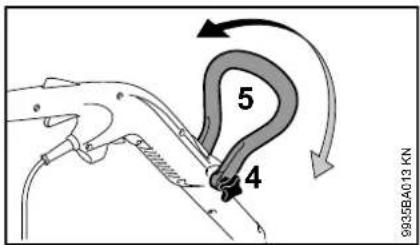 STIHL FSE 52 - Impostazione delle impugnature - 1
