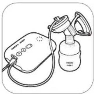 PHILIPS Avent SCF391 - Assemblage du tire-lait - 10