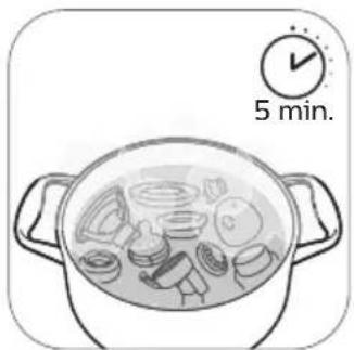 PHILIPS Avent SCF391 - Étape 3 : Désinfection - 1