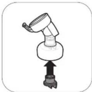 PHILIPS Avent SCF391 - Assembling the breast pump - 2